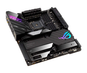 ASUS ROG CROSSHAIR VIII EXTREME - Motherboard - E-ATX - Socket AM4 - AMD X570 Chipsatz - USB-C Gen2, USB-C Gen 2x2, USB 3.2 Gen 1, USB 3.2 Gen 2 - 10 Gigabit LAN, 2.5 Gigabit LAN, Wi-Fi 6, Bluetooth - Onboard-Grafik (CPU erforderlich)