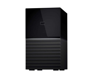 WD My Book Duo WDBFBE0360JBK - Festplatten-Array - 36 TB - 2 Schächte - HDD 18 TB x 2 - USB 3.1 Gen 1 (extern)