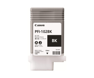 Canon PFI-102 BK - 130 ml - Schwarz - original