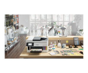 Canon MAXIFY GX6050 - Multifunktionsdrucker - Farbe - Tintenstrahl - nachfüllbar - Legal (216 x 356 mm)/