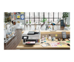 Canon Maxify GX6050 - Multifunction printer - Color - Inkjet - Refillable - Legal (216 x 356 mm)/