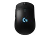 Logitech G Pro - Maus - rechts- und linkshändig - optisch - kabellos - 2.4 GHz - kabelloser Empfänger (USB)