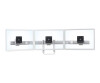 Ergotron HX Triple Monitor Bow Kit - Montagekomponente (Griff, 3 Drehzapfen, Scharnier)