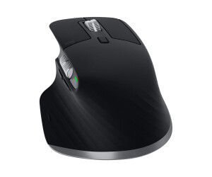 Logitech MX Master 3 for Mac - Mouse - Laser - 7 keys - Wireless - Bluetooth, 2.4 GHz - Wireless receiver (USB)