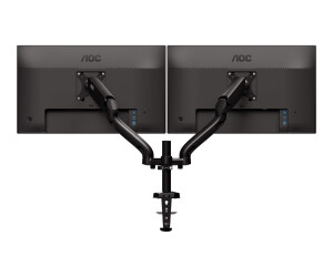 AOC AD110D0 - fastening kit - adjustable arm - for 2 LCD...