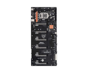ASRock H510 Pro BTC+ - Motherboard - LGA1200-Sockel - H510 Chipsatz - USB 3.2 Gen 1 - Gigabit LAN - Onboard-Grafik (CPU erforderlich)