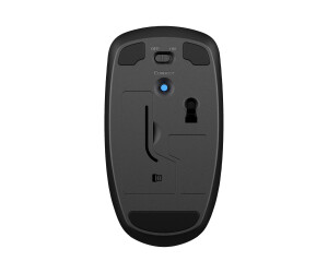 HP X200 - Mouse - Visually - Wireless - 2.4 GHz -...