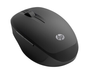 HP Dual Mode - Mouse - Wireless - Bluetooth, 2.4 GHz - Wireless recipient (USB)