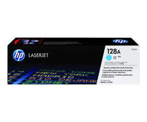 HP 128A - Cyan - original - LaserJet - Tonerpatrone (CE321A)