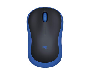 Logitech M185 - Maus - optisch - kabellos - 2.4 GHz - kabelloser Empfänger (USB)