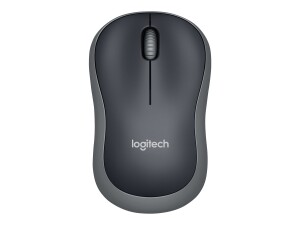 Logitech M185 - Maus - optisch - kabellos - 2.4 GHz -...