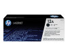 HP 12A - Schwarz - original - LaserJet - Tonerpatrone (Q2612A)