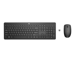 HP 230 - Tastatur-und-Maus-Set - kabellos - Deutsch