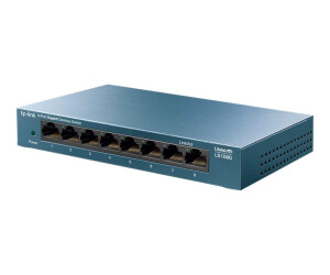 TP-LINK LiteWave LS108G - Switch - unmanaged