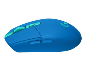 Logitech G G305 - Maus - optisch - 6 Tasten - kabellos - 2.4 GHz - kabelloser Empfänger (USB)
