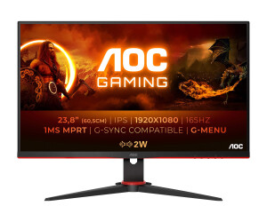 AOC Gaming 24G2SPU/BK - G2 Series - LED-Monitor - Gaming - 60.5 cm (23.8")