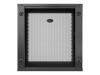 APC netshhelter WX AR112SH6 - housing - Suitable for wall mounting - black - 12U - 48.3 cm (19 ")
