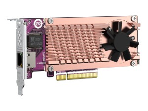 QNAP QM2-2P10G1TB - memory controller - M.2 - PCIe 3.0 x4 (NVME)