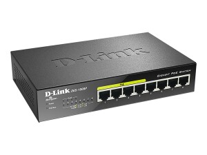 D-Link DGS 1008P - Switch - unmanaged - 4 x 10/100/1000...