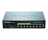 D-Link DGS 1008P - Switch - unmanaged - 4 x 10/100/1000 (PoE)