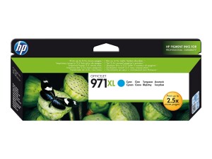 HP 971XL - Hohe Ergiebigkeit - Cyan - original