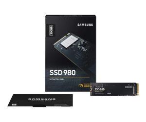 Samsung 980 MZ-V8V500BW - SSD - verschlüsselt - 500 GB - intern - M.2 2280 - PCIe 3.0 x4 (NVMe)