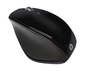 HP X4500 - Mouse - Laser - Wireless - 2.4 GHz - Wireless...