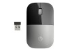 HP Z3700 - Maus - Blaue LED - kabellos - 2.4 GHz - kabelloser Empfänger (USB)