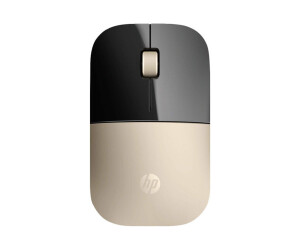 HP Z3700 - Maus - Blaue LED - kabellos - 2.4 GHz - kabelloser Empfänger (USB)