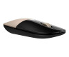 HP Z3700 - Maus - Blaue LED - kabellos - 2.4 GHz - kabelloser Empfänger (USB)
