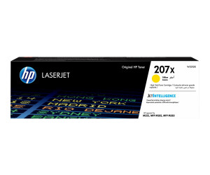 HP 207X - Hohe Ergiebigkeit - Gelb - original - LaserJet - Tonerpatrone (W2212X)