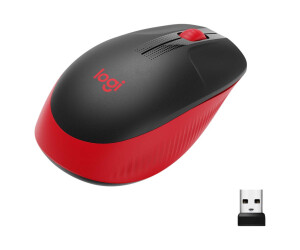 Logitech M190 - Mouse - Visually - 3 keys - wireless - wireless recipient (USB)