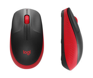 Logitech M190 - Mouse - Visually - 3 keys - wireless - wireless recipient (USB)