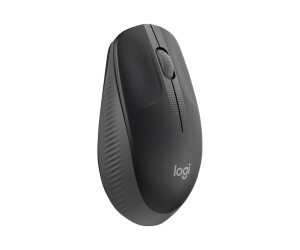 Logitech M190 - Mouse - Visually - 3 keys - wireless - wireless recipient (USB)