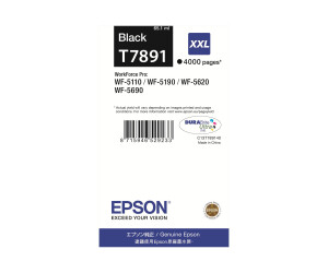 Epson T7891 - 65.1 ml - Gr&ouml;&szlig;e XXL - Schwarz -...