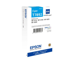 Epson T7892 - 34.2 ml - size XXL - cyan - original