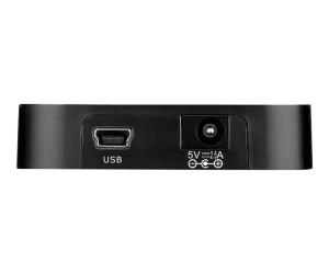 D -Link Dub H4 - Hub - 4 x USB 2.0 - Desktop