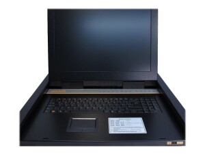 Inter -Tech KVM -1708 LED - KVM console with KVM -Switch - 8 connections - PS/2, USB - QWERTZ - 43.2 cm (17 ")