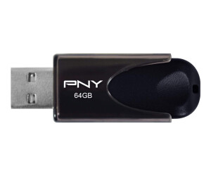 PNY Attach&eacute; 4 - USB-Flash-Laufwerk - 64 GB