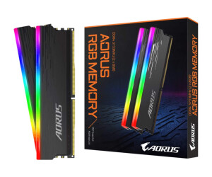 Gigabyte Aorus RGB - DDR4 - Kit - 16 GB: 2 x 8 GB - Dimm 288 -Pin
