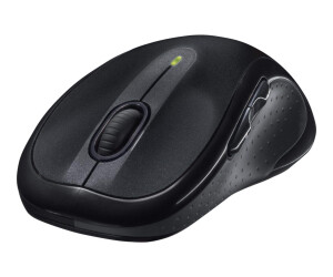 Logitech M510 - Mouse - for right -handed - laser - 5 keys - wireless - 2.4 GHz - wireless receiver (USB)