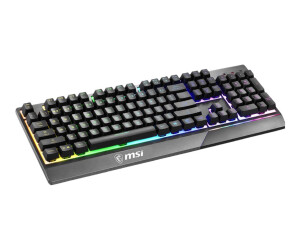 MSI Vigor GK30 - Tastatur - hintergrundbeleuchtet