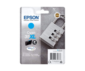 Epson 35XL - 20.3 ml - XL - Cyan - Original - Blisterverpackung