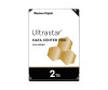 WD Ultrastar DC HA210 HUS722T2TALA604 - Festplatte - 2 TB - intern - 3.5" (8.9 cm)