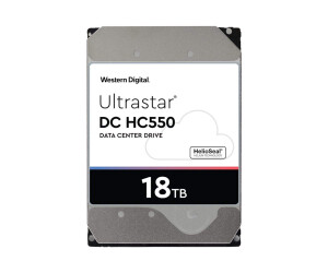 WD Ultrastar DC HC550 WUH721818ALE6L4 - Festplatte - 18...