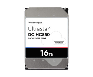WD Ultrastar DC HC550 WUH721816ALE6L4 - hard drive - 16...