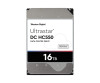 WD Ultrastar DC HC550 WUH721816ALE6L4 - Festplatte - 16 TB - intern - 3.5" (8.9 cm)