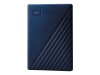 WD My Passport for Mac WDBA2D0020BBL - Festplatte - verschlüsselt - 2 TB - extern (tragbar)