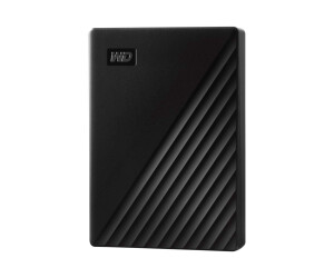 WD My Passport WDBPKJ0040BBK - Festplatte - verschlüsselt - 4 TB - extern (tragbar)