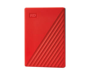 WD My Passport WDBYVG0020BRD - hard drive - encrypted - 2 TB - external (portable)